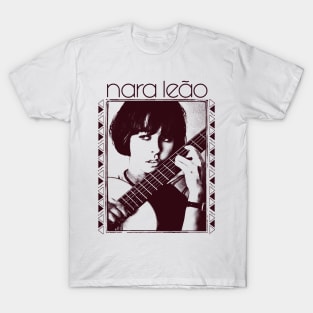 Nara Leão \\ Retro Original Fan Art Design T-Shirt